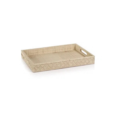 Foundry Select Trakelia Raffia Tray | Wayfair North America