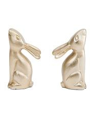 2pk 7in Bunny Bookends | TJ Maxx