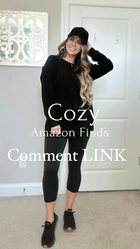 Comment LINK to get this look sent directly to your DMs 💞 
Make sure you are following me before requesting the link- IG won’t deliver the DM if you aren’t following me! 💞

All 👏🏽black 👏🏽 always 👏🏽 and then make it cozy 💁🏼‍♀️👌🏽

This cozy is on sale right now for $25!


How to shop ⤵️
💞 Comment the word LINK and I will DM you the links to the outfit
💞Click on the @liketoknow.it link on the top of my IG page 
💞 Click the @amazon link on the top of my IG page 

Spring Transition | Mom Style | Spring Outfits | Casual Spring Style | Spring Fashion Trends | Amazon Fashion | Amazon sweatshirt | weekend outfit | work from home style 

#amazonfashion #amazonfashionfinds #amazonfinds #springfashion #amazonbestseller #amazonfashionfavorites #founditonamazon #founditonamazonfashion #momstyle #momlife #casualstyle #grwm #grwmreels #outfitreel #30sfashion #casualoutfit #girlmom🎀 #girlsnightout #charlottenc #mominfluencer #weekendvibes #streetstyle #leggingsaddict #adidasshoes #sweatshirtstyle #goodmorning #style #fashion #fashiongram 


Follow my shop @StylingWithCC on the @shop.LTK app to shop this post and get my exclusive app-only content!

#liketkit 
@shop.ltk
https://liketk.it/4BlH4

#LTKsalealert #LTKVideo #LTKfindsunder50