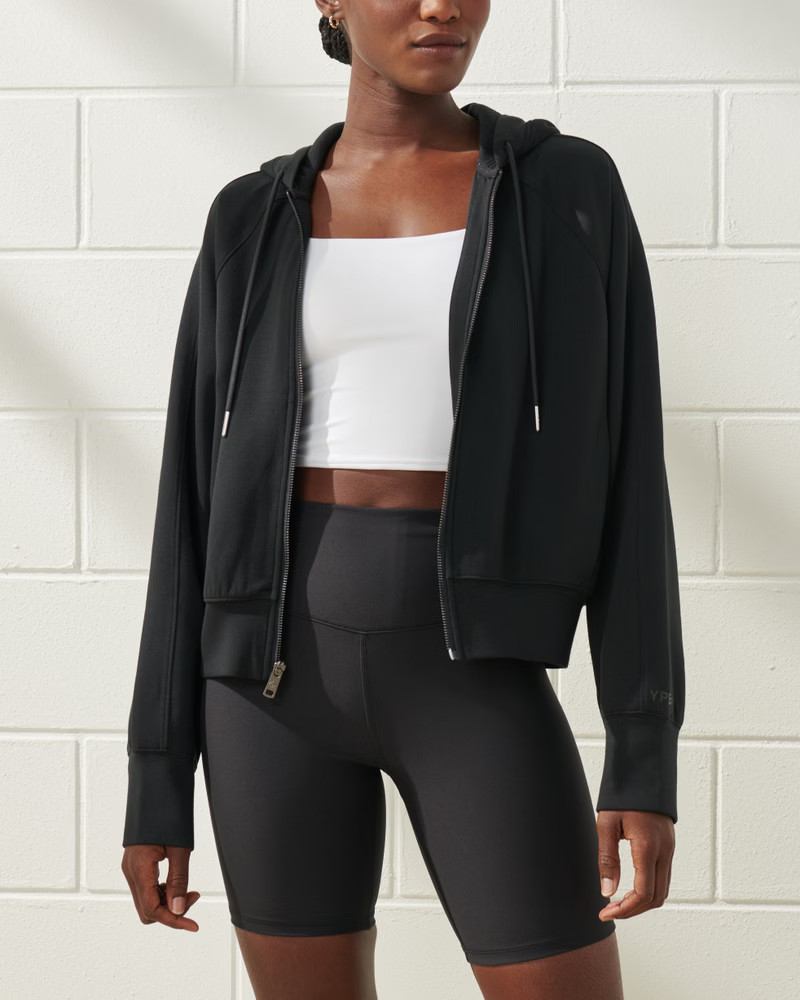 YPB neoKNIT Full-Zip Hoodie | Abercrombie & Fitch (US)