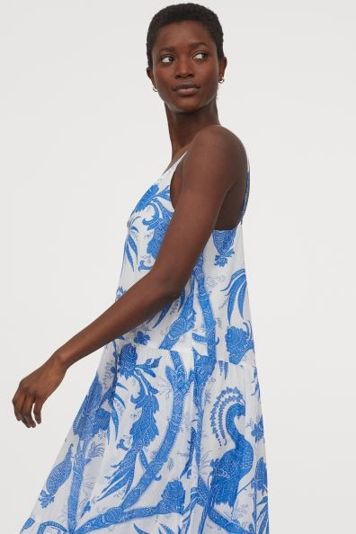 Long Sleeveless Dress | H&M (US + CA)