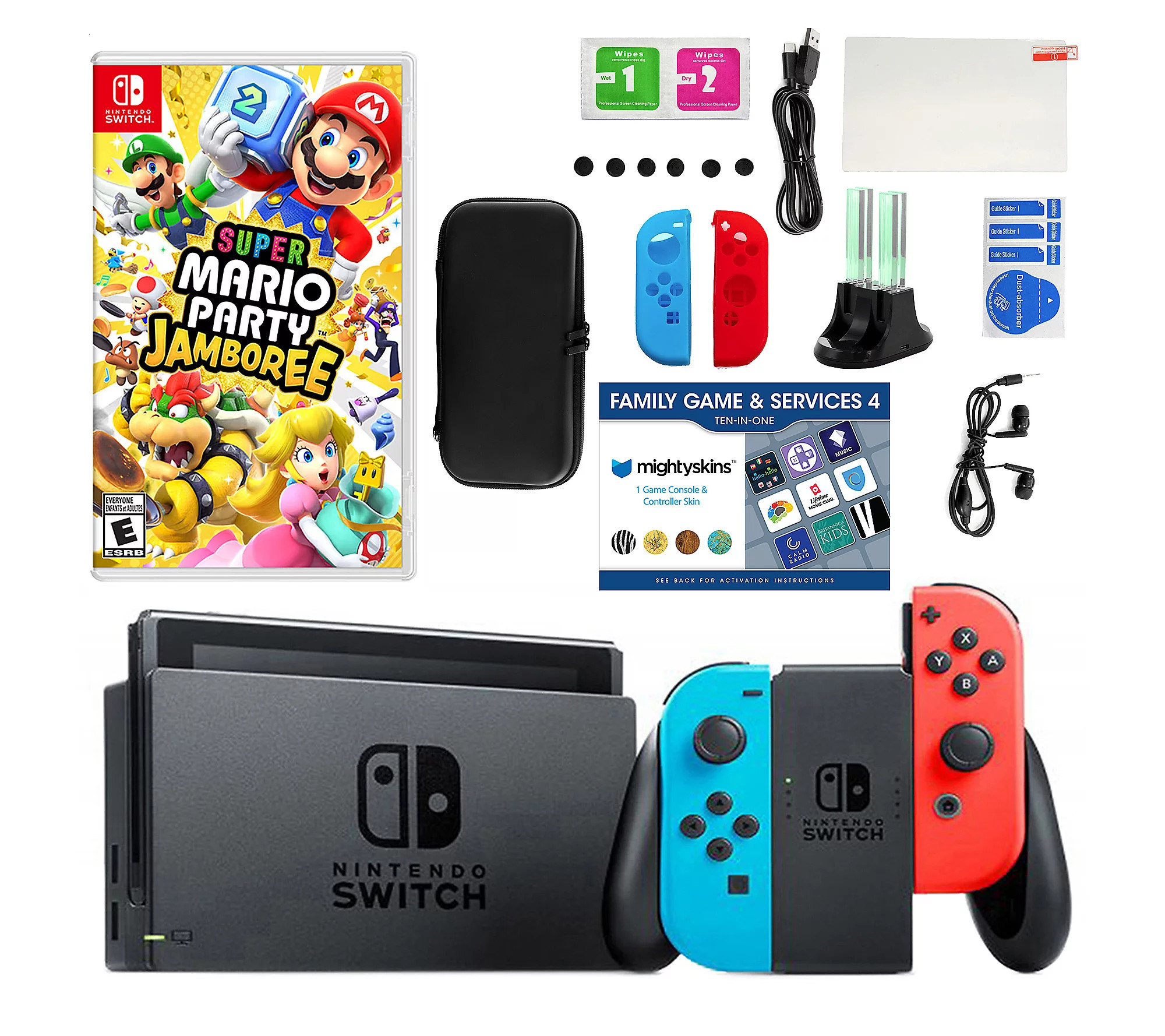 Nintendo Switch 32GB w/ Super Mario Party: Jamb ree Bundle | QVC