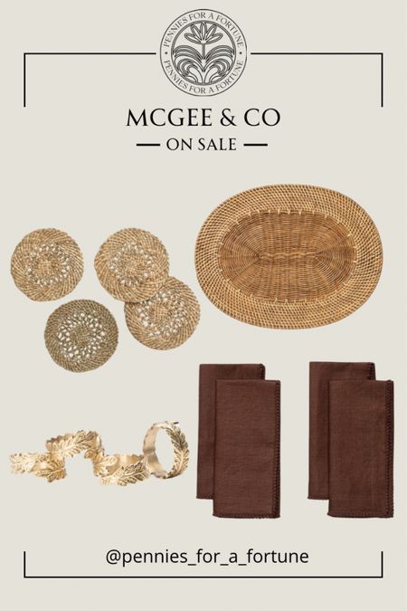 These are some beautiful items to help dress up your table! Found at McGee & Co on sale! 
Ltk sale alert, ltk home, ltk McGee & co, ltk style tip, ltk revamp

#LTKHome #LTKSaleAlert #LTKStyleTip