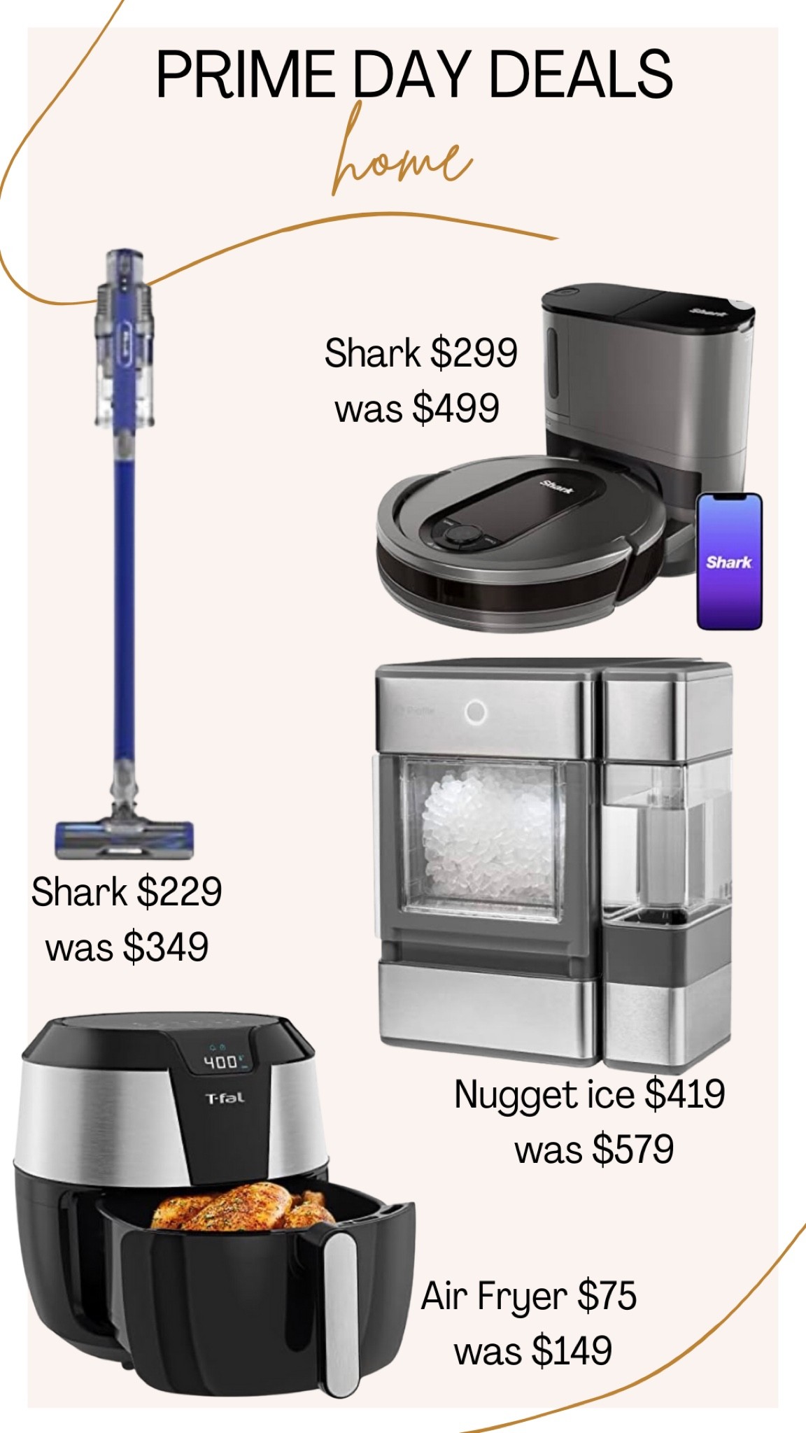 Prime day home deals! Vacuums, nugget ice maker, air fryer!

#amazonprime #primeday #shark #vacuum #nuggetice #airfryer

#LTKsalealert