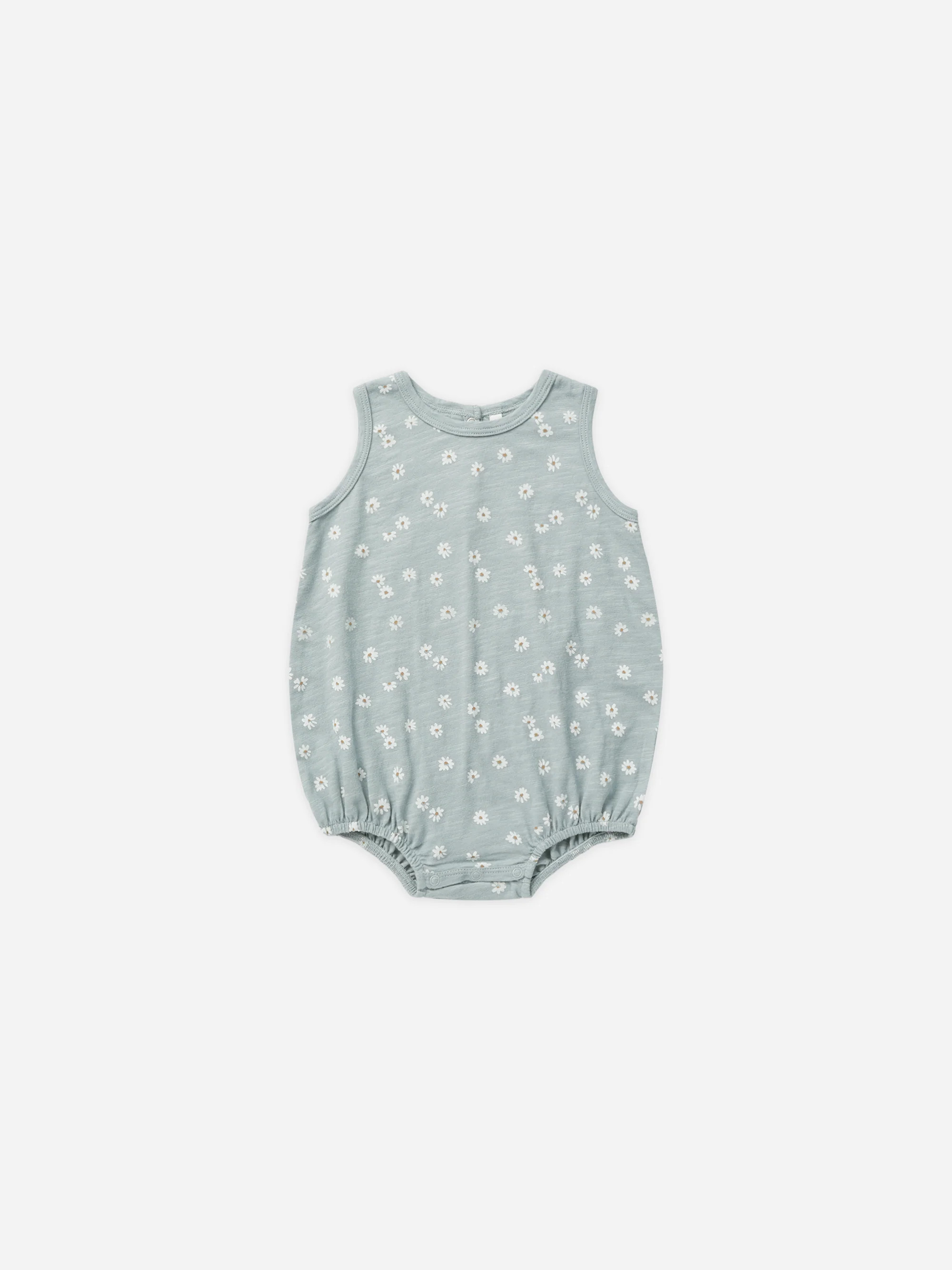 Bubble Onesie || Blue Daisy | Rylee + Cru