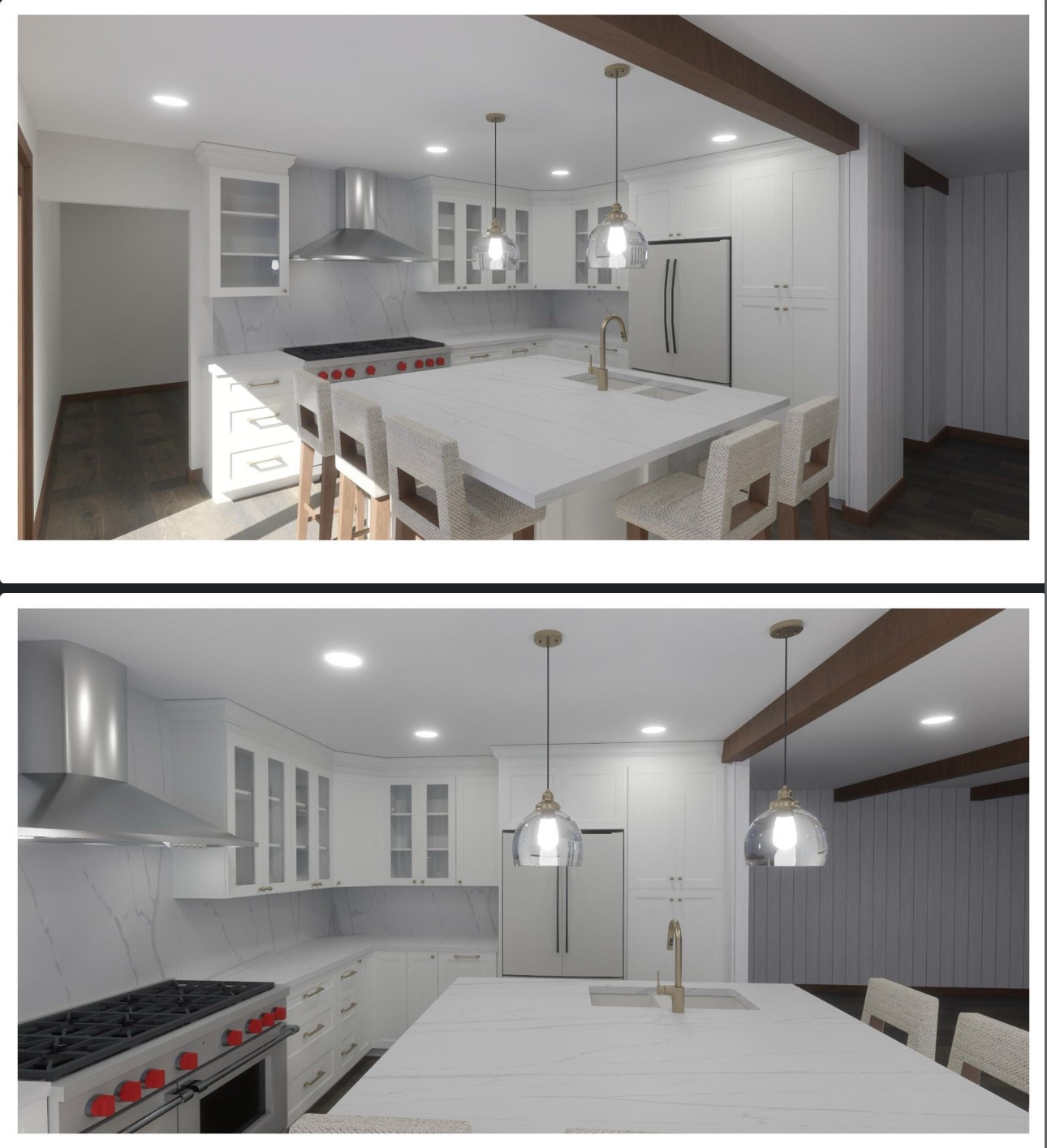 Counter stools for this beautiful kitchen! Trying to focus on swivel stools with dark wood and upholstery to make them soft and comfortable.

#LTKFamily #LTKHome #LTKStyleTip