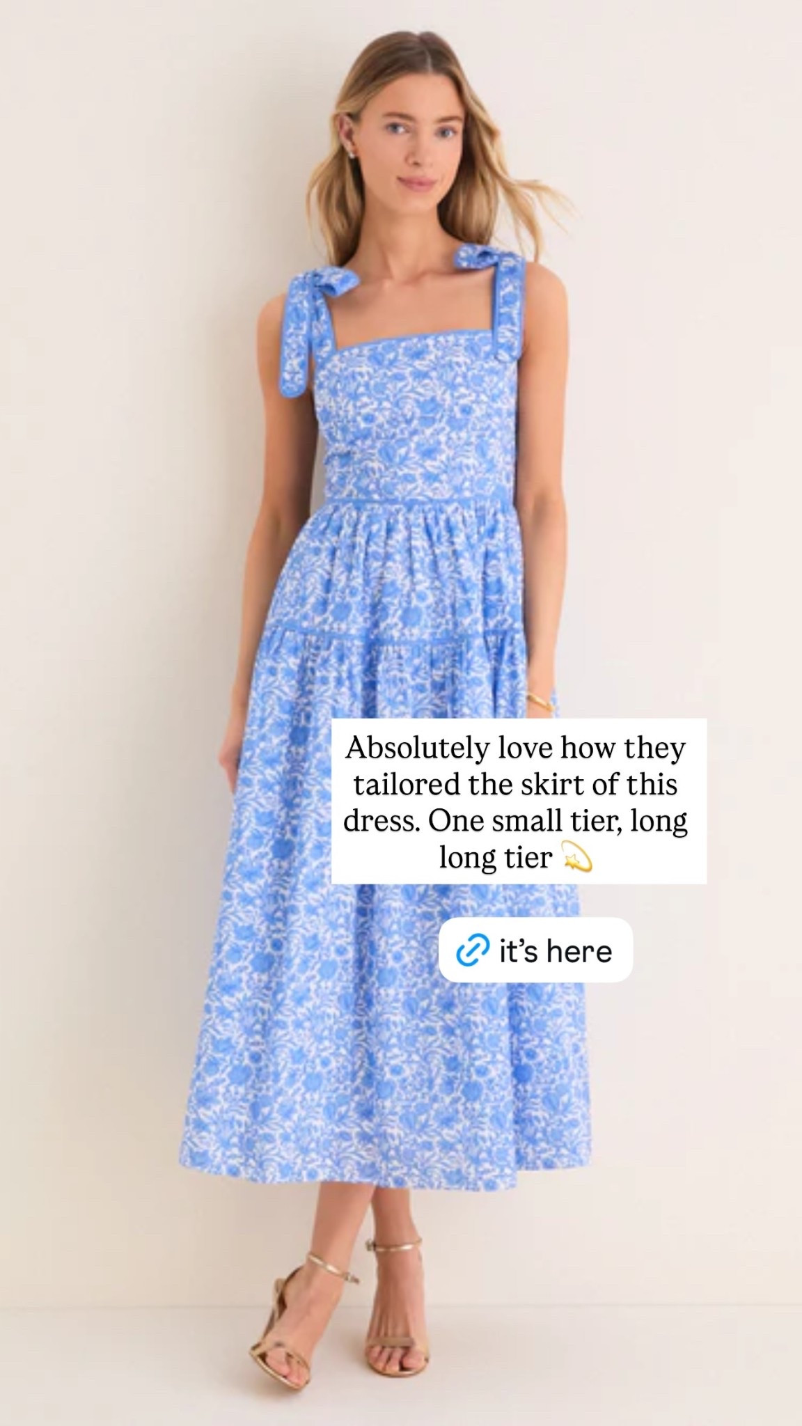 Absolutely love how they tailored the skirt of this spring dress. One small tier, long long tier 💫 great for Easter!

#LTKWedding #LTKootd #LTKSeasonal