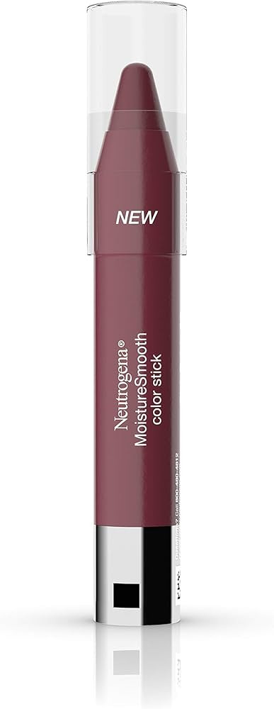Neutrogena MoistureSmooth Color Stick for Lips, Moisturizing and Conditioning Lipstick with a Bal... | Amazon (US)