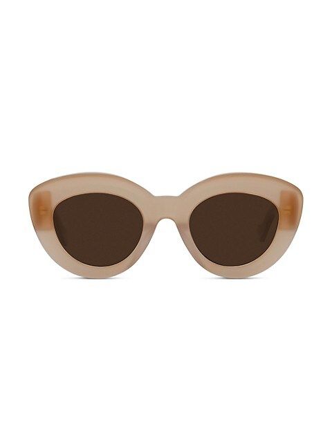Loewe 50MM Oversized Cat Eye Sunglasses | Saks Fifth Avenue