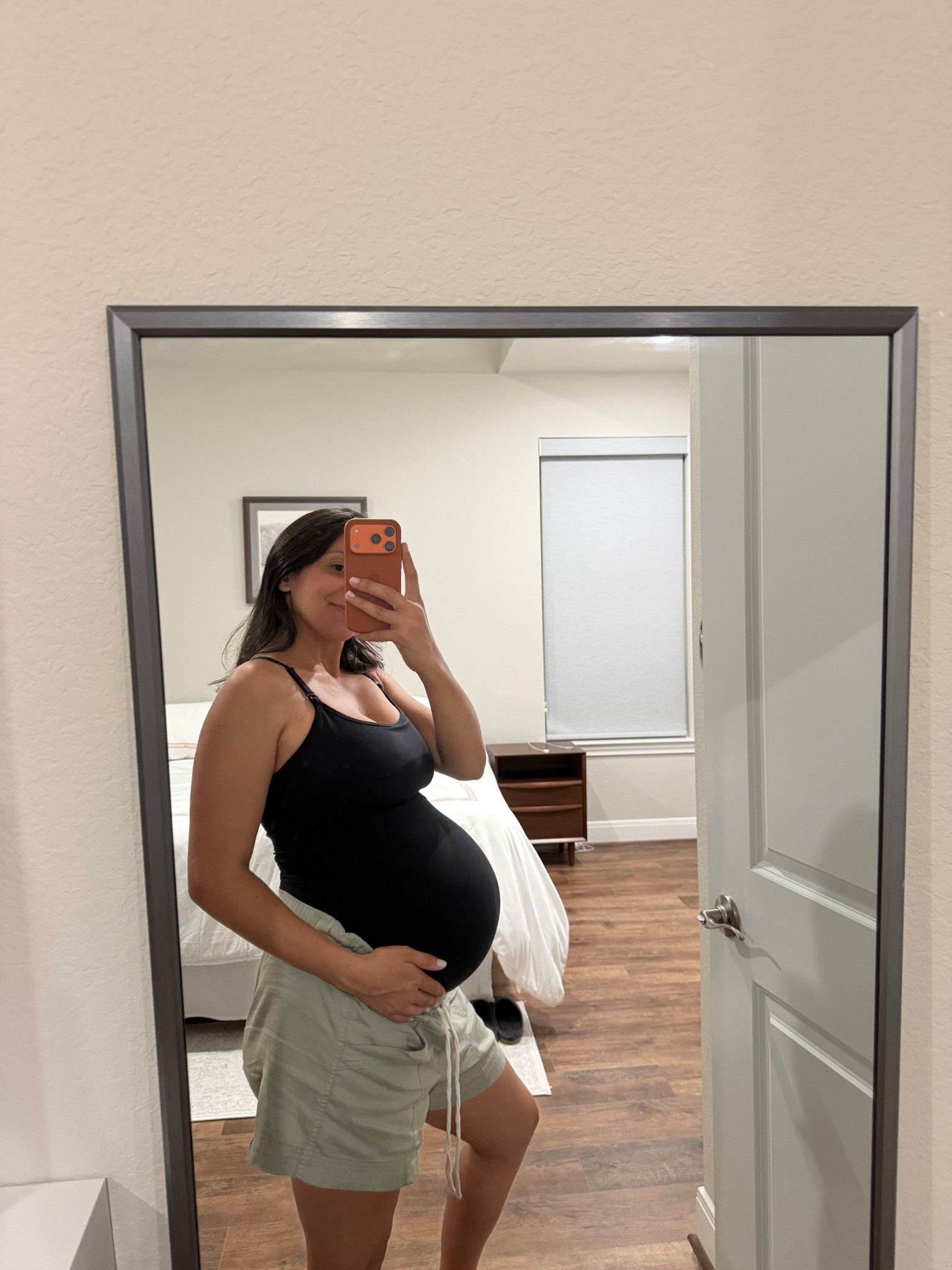 Bump fit. Wearing S 

#LTKmaternity #LTKpregnancy #LTKcomfy