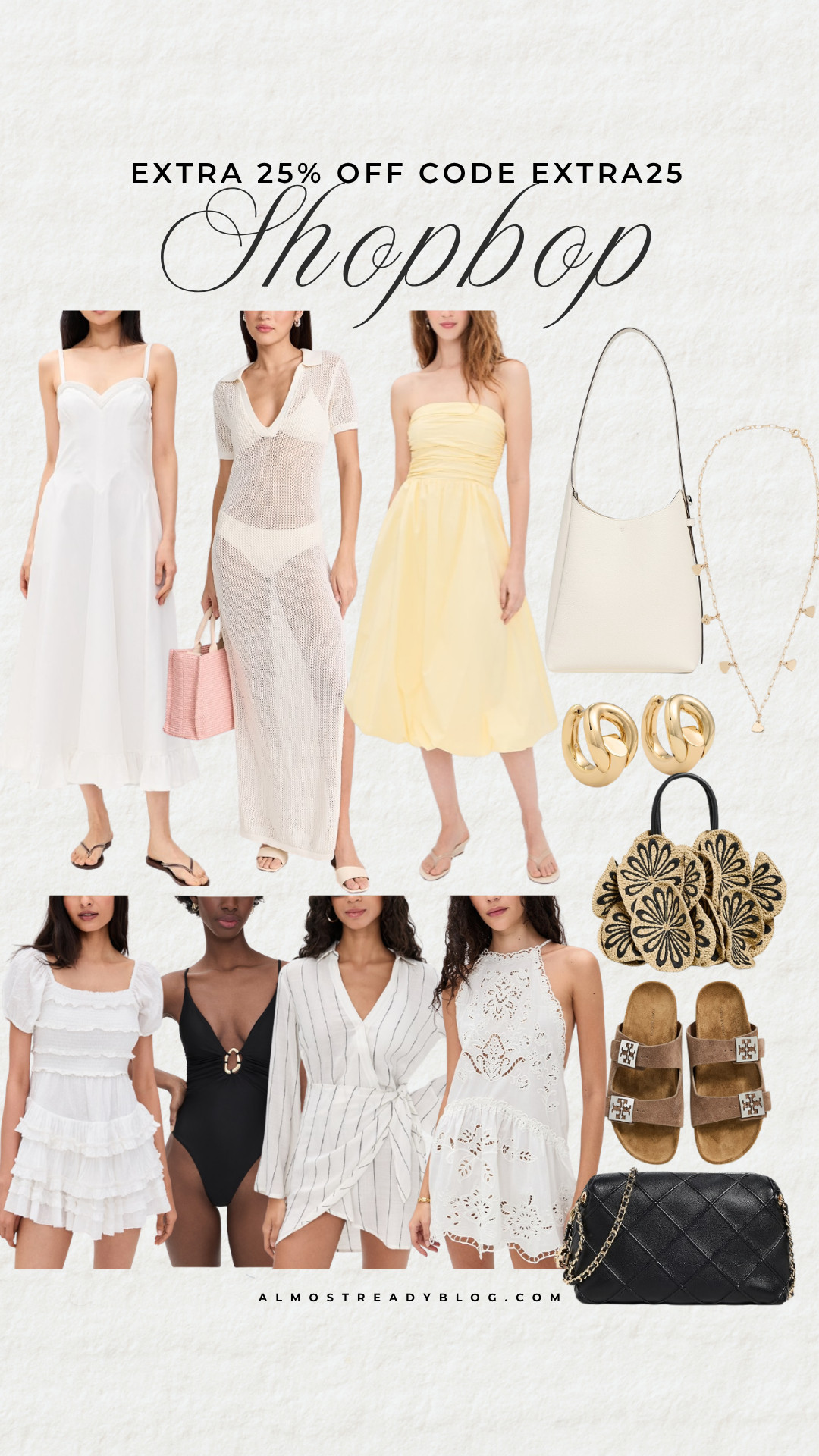 Shopbop sale extra 25% off code EXTRA25

summer vacation outfit, beach resort style, white summer dress, vacation ready look, chic beach coverup, summer dresses, resort wear, beach outfit, vacation style, poolside look, coastal chic, summer sandals, white outfit, travel outfit, warm weather style

#LTKOver40 #LTKSaleAlert #LTKSwim