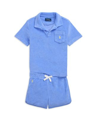 Boys' Terry Polo Shirt & Short Set - Little Kid | Bloomingdale's (US)