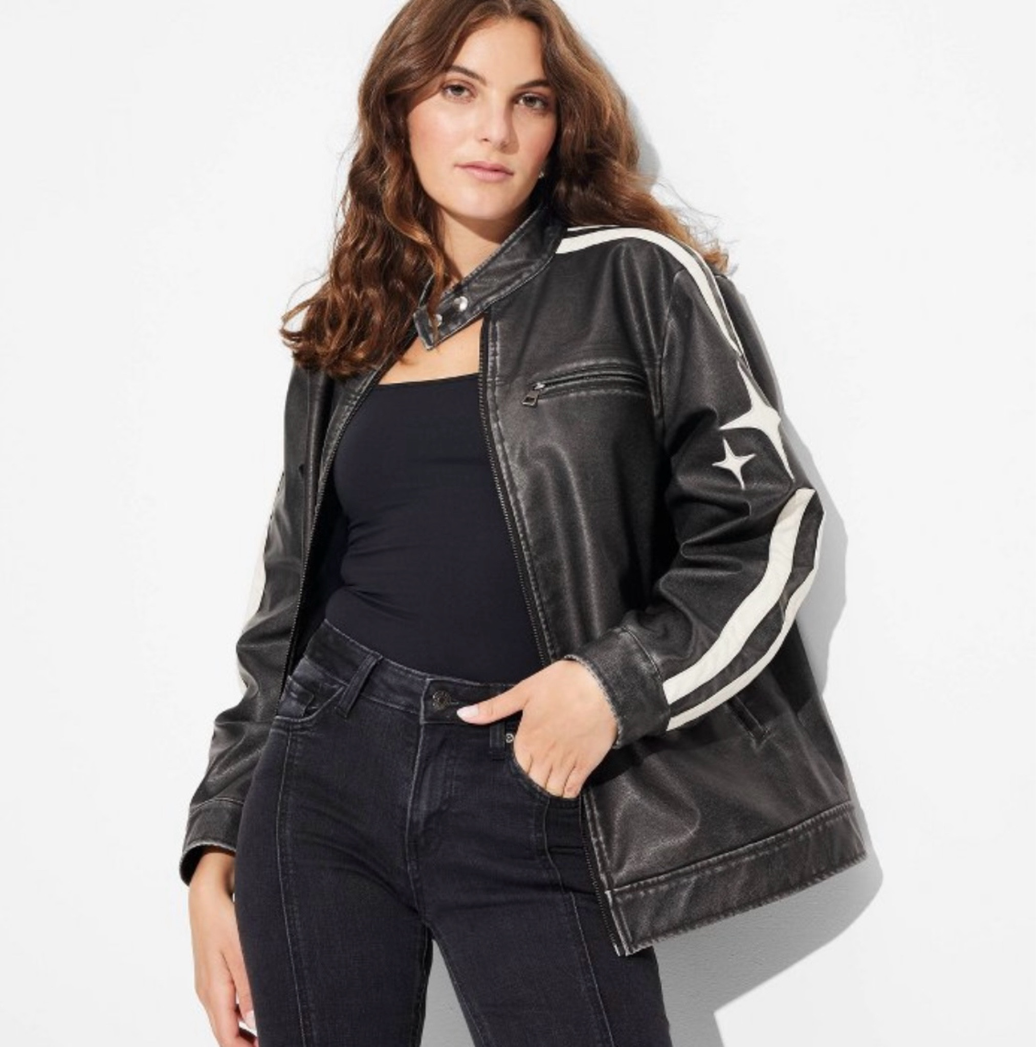 NEW ARRIVALS!! Women's Faux Leather Oversized Racing Jacket - Wild Fable





Target, Target finds, Target style, wild fable, racing jacket, oversized jacket, fall jacket, winter jacket, edgy look, fun look, casual style, faux leather jacket, plus size


#LTKMidsize #LTKOver40 #LTKFindsUnder50