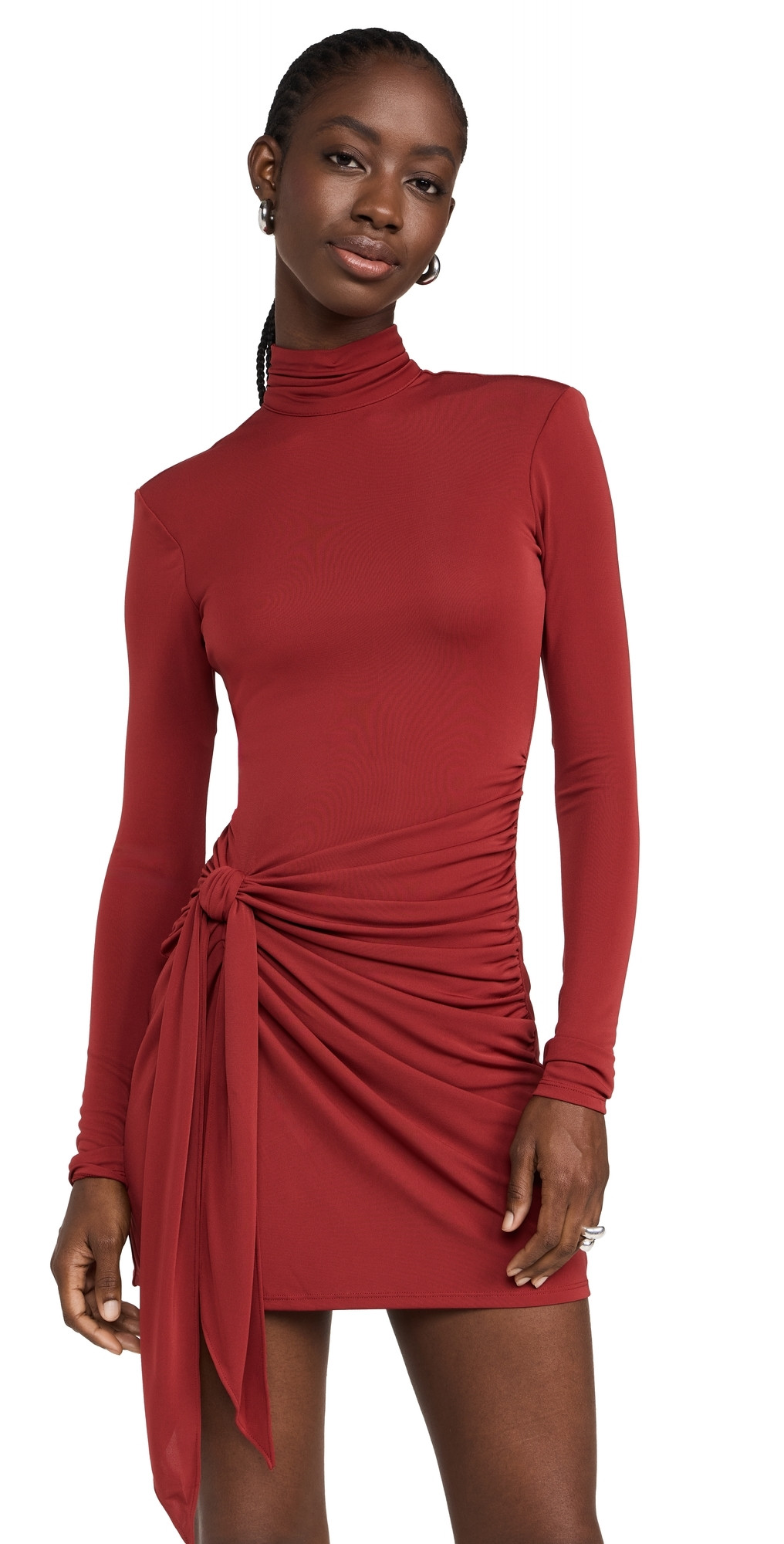 Cinq à Sept Long Sleeve Andie Dress Rosewood 4 | Shopbop