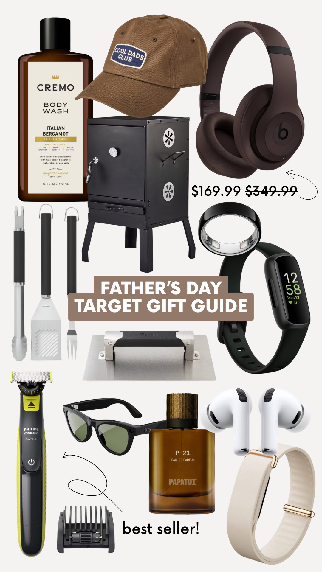 I rounded up a Father's Day Gift Guide from Target! 

Target gift guide, father's day, gifts for dad, gifts for husbands 

 #LTKMens