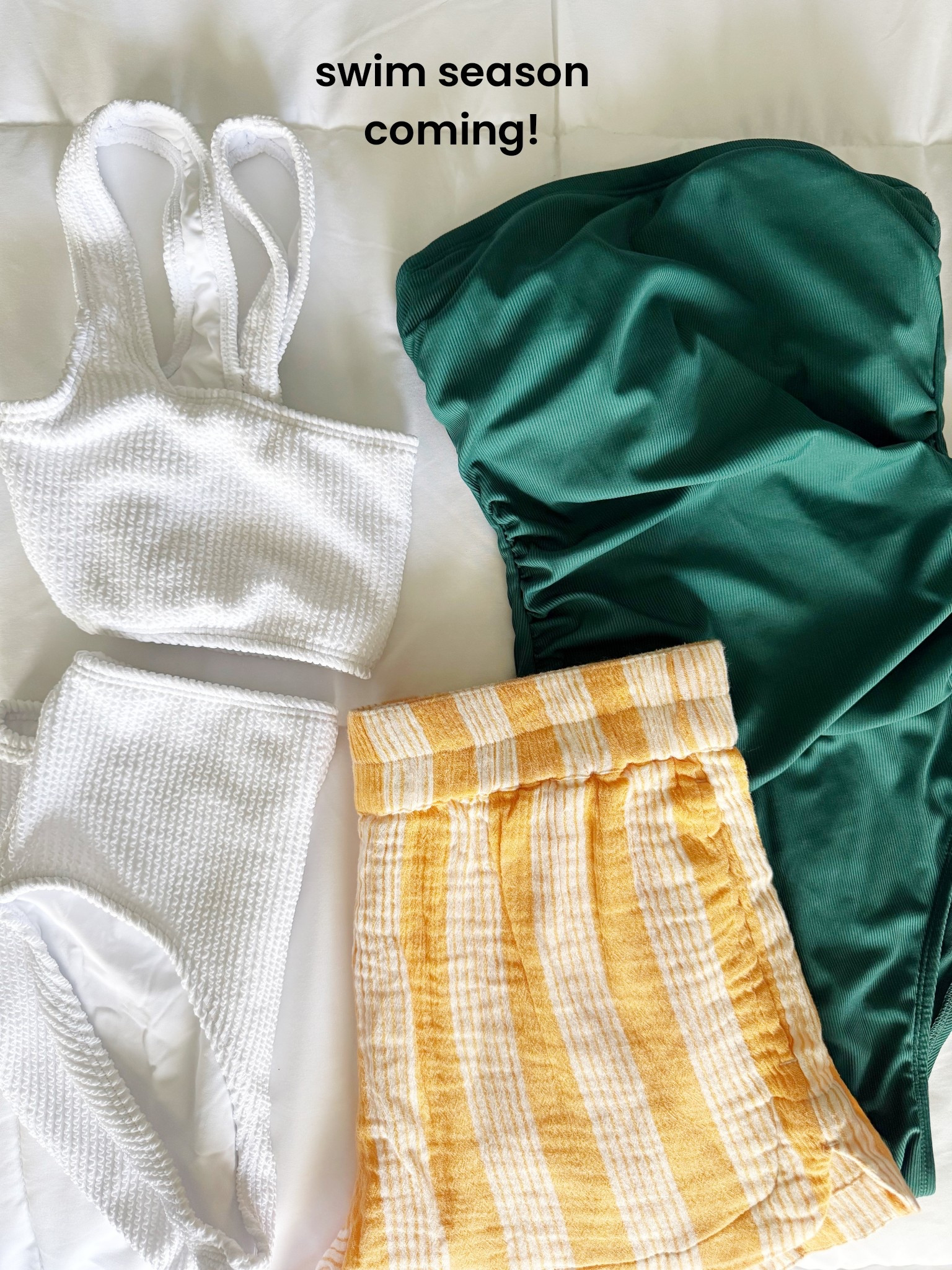 My two new swimsuits for this summer ☀️

#LTKSeasonal #LTKSwim #LTKOver40