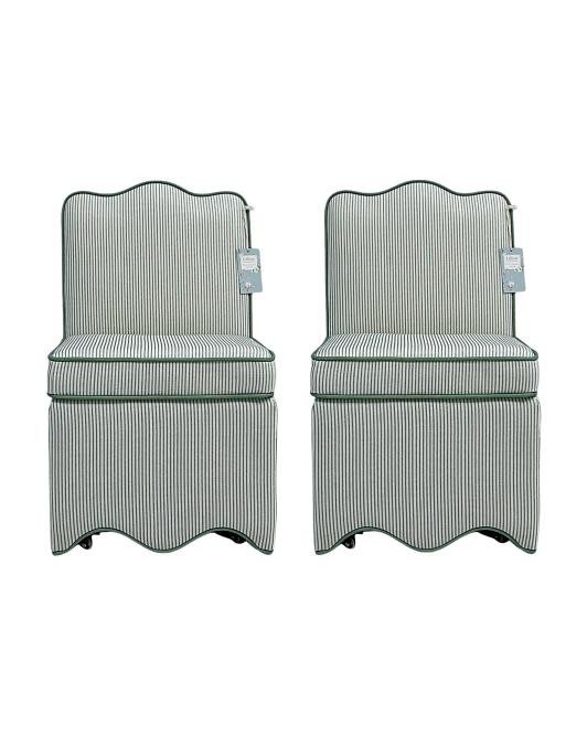 Set Of 2 Scallop Dining Chairs  With Casters | Home | TJ Maxx | TJ Maxx