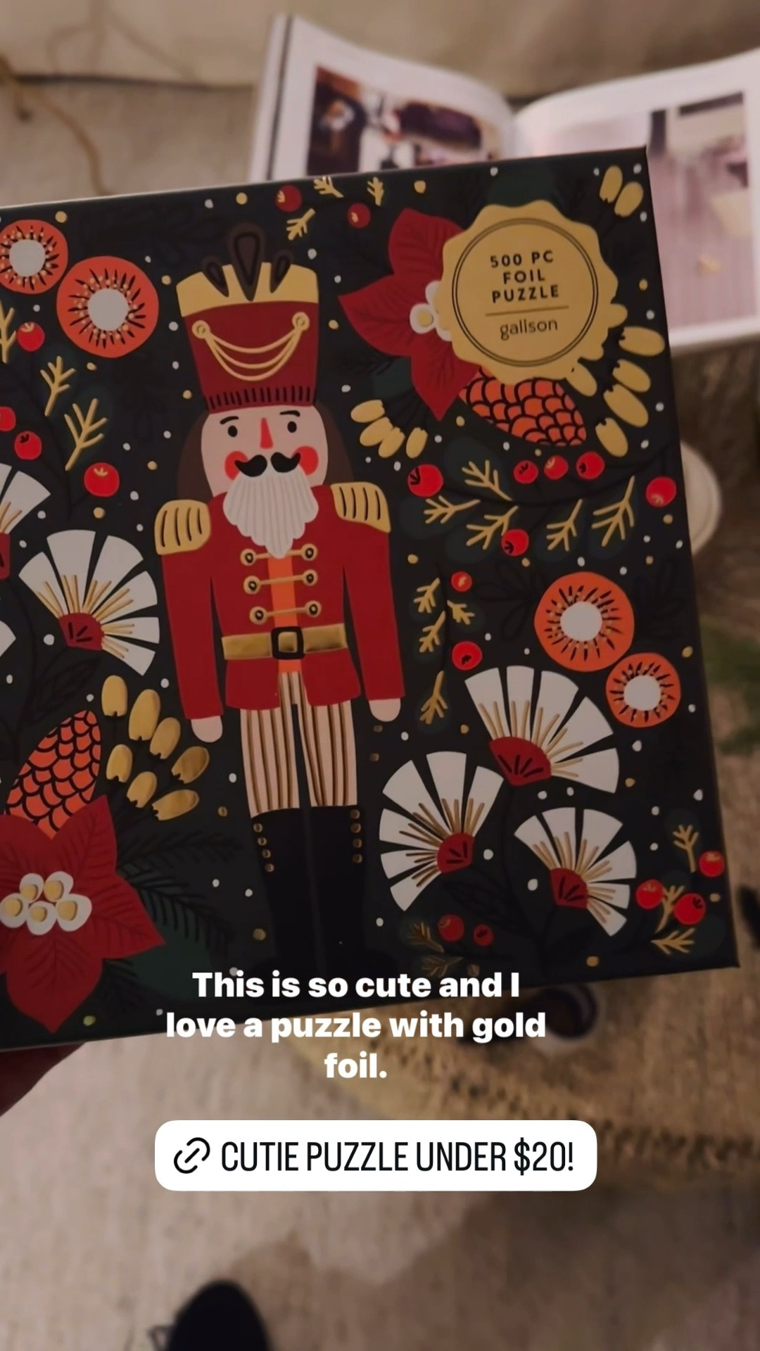 Puzzles for Christmas break! Love this cute nutcracker. 

#LTKGiftGuide #LTKHoliday