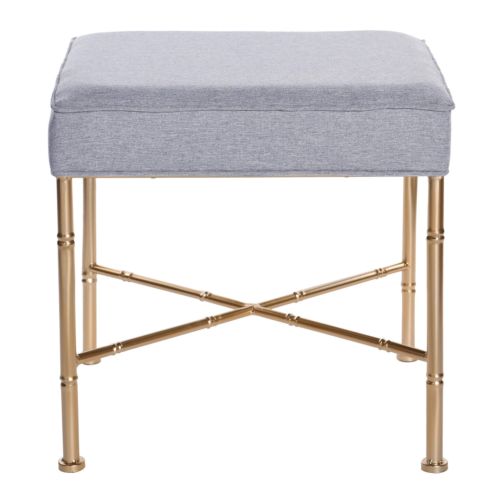 Mercer41 Malya Metal Accent Stool | Wayfair | Wayfair North America