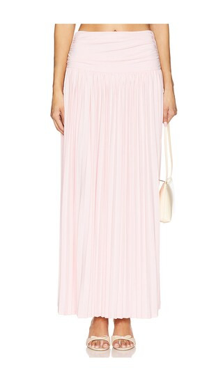 Remi Maxi Skirt in Baby Pink | Revolve Clothing (Global)
