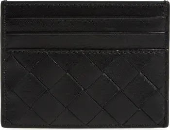 Bottega Veneta Intrecciato Leather Card Case | Nordstrom | Nordstrom