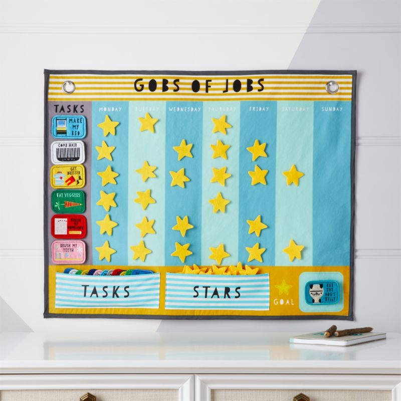 Kids Job Chart + Reviews | Crate & Kids | Crate & Barrel