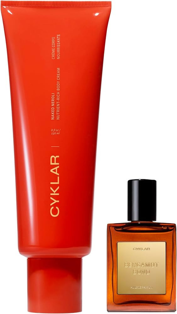 CYKLAR Nutrient Rich Body Cream. Naked Neroli & Bergamot Bond Perfume Oil Roll-On Bundle | Amazon (US)
