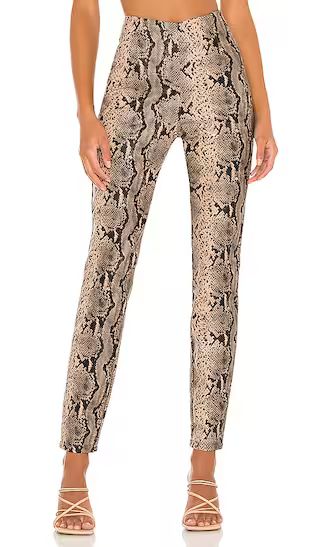 Donna Snake Pant in Brown Snake | Revolve Clothing (Global)