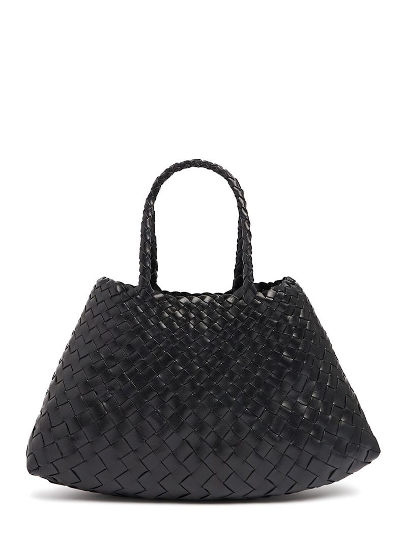 Small Santa Croce leather shoulder bag | Luisaviaroma