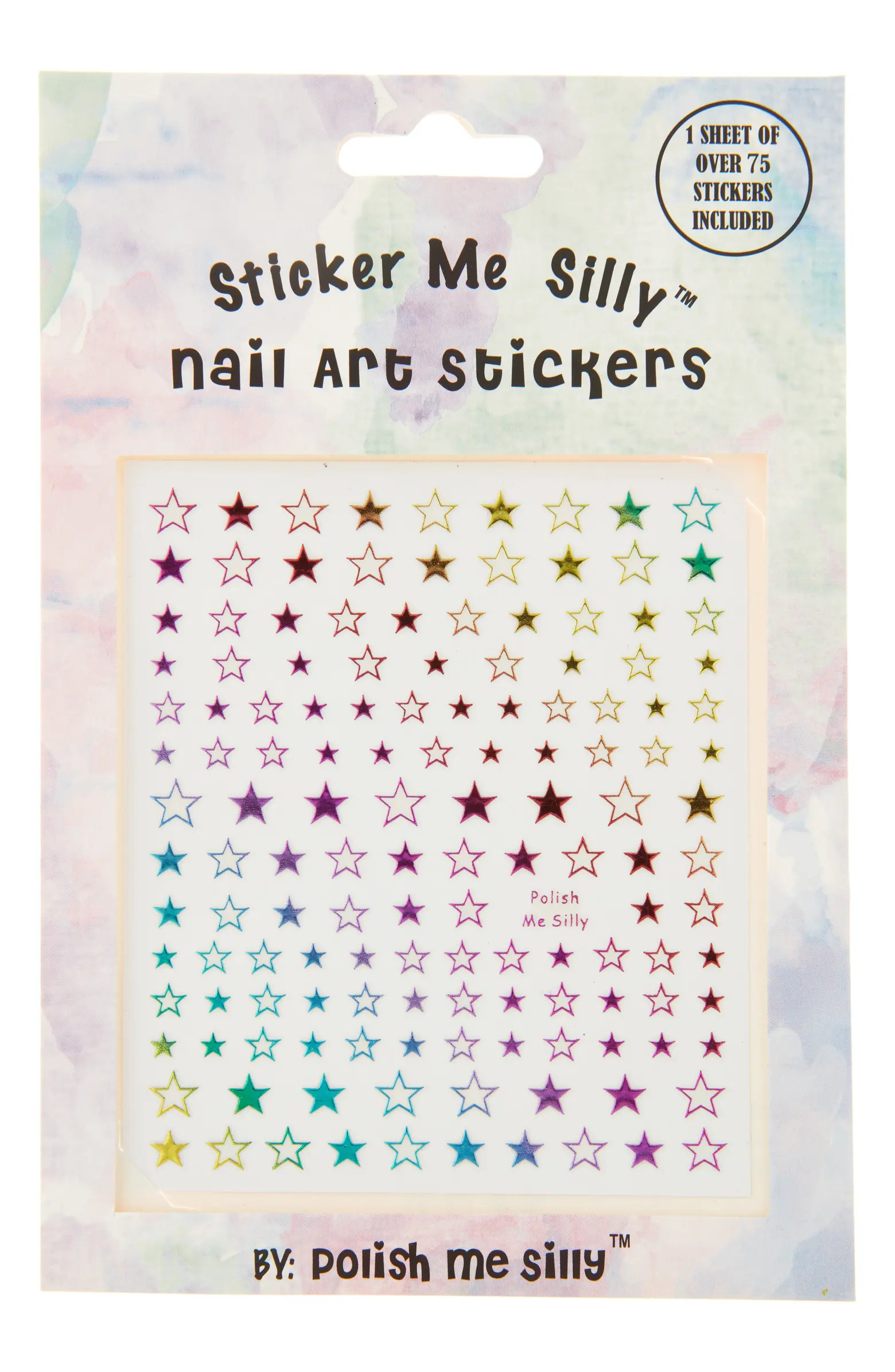 Rainbow Star Nail Art Stickers | Nordstrom