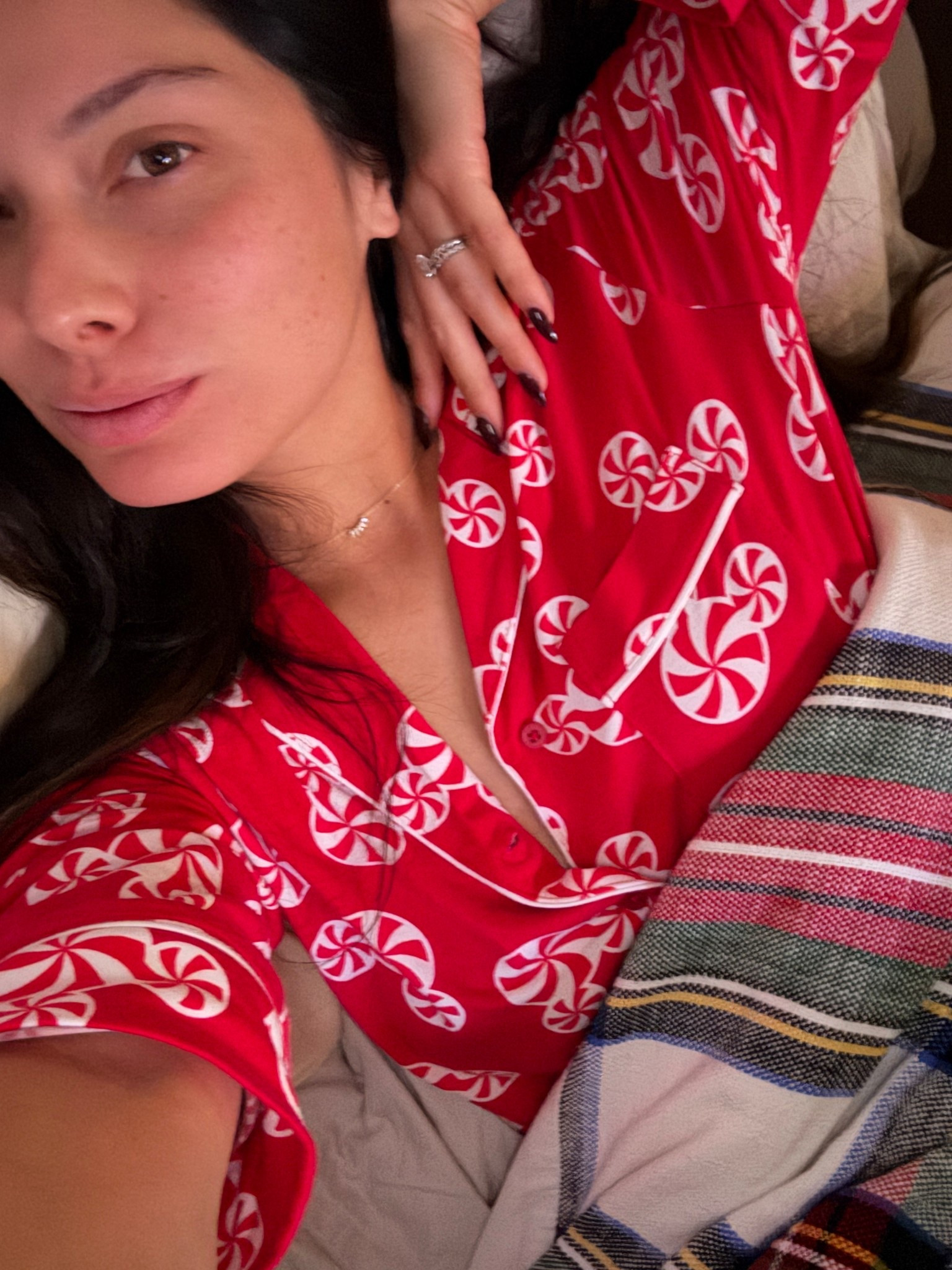 I saw these pajamas at Disneyland and knew I had to have them! They are so soft! But they are sold out online. Linking some similar options. 

#LTKHome #LTKdayinmylife #LTKHoliday