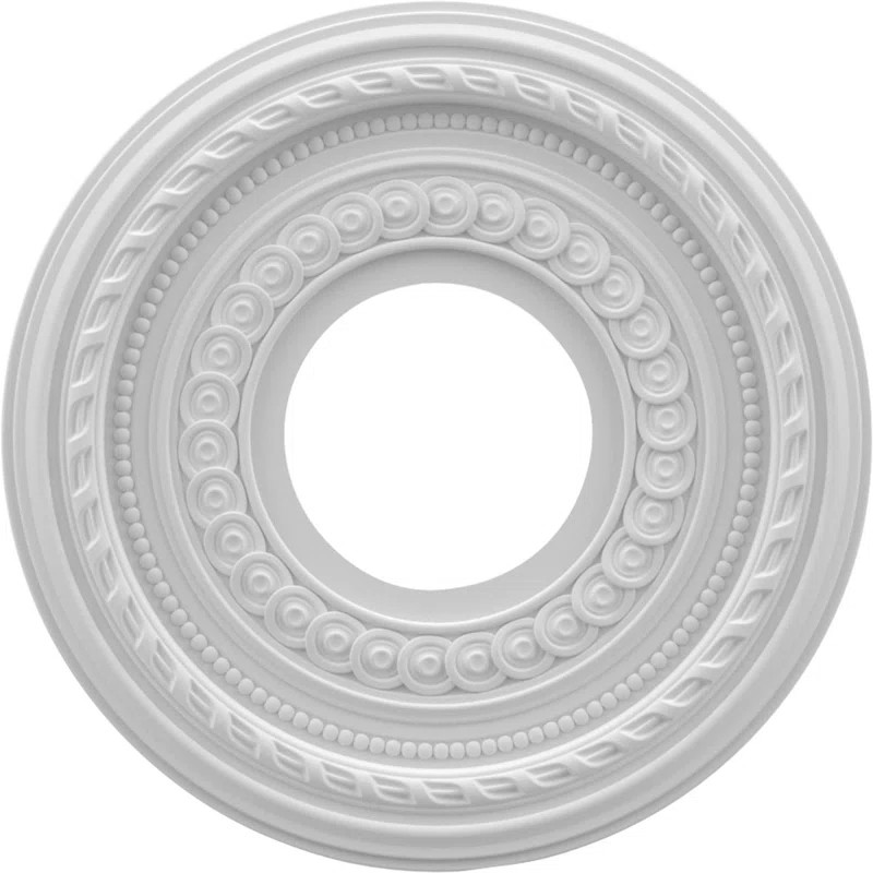 Cole 0.75"H x 10"W x 10"D Ceiling Medallion | Wayfair North America