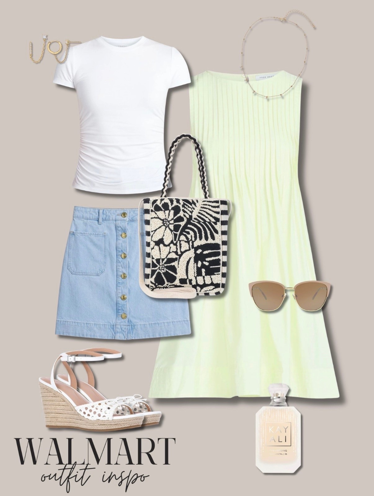 🤍 Spring / summer outfit inspo from Walmart 🤍✨🪩☁️



#LTKSpringSale #LTKgrwm #LTKootd
