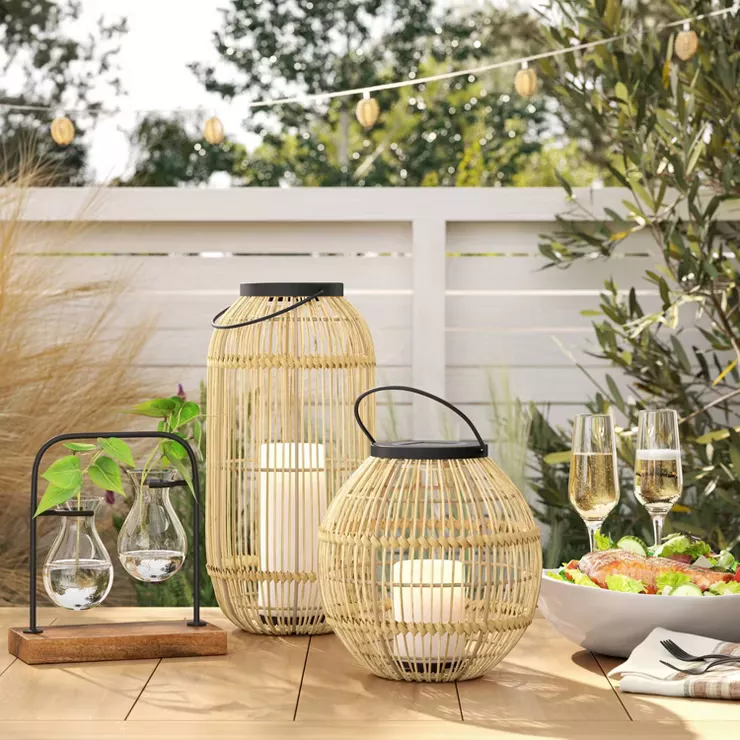 Target deals outdoor lantern