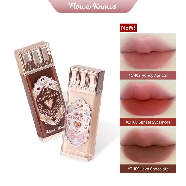 Flower Knows Chocolate Series Cloud Lip Cream 4.5ml Waterproof Long Lasting Lips Makeup | AliExpress (US)