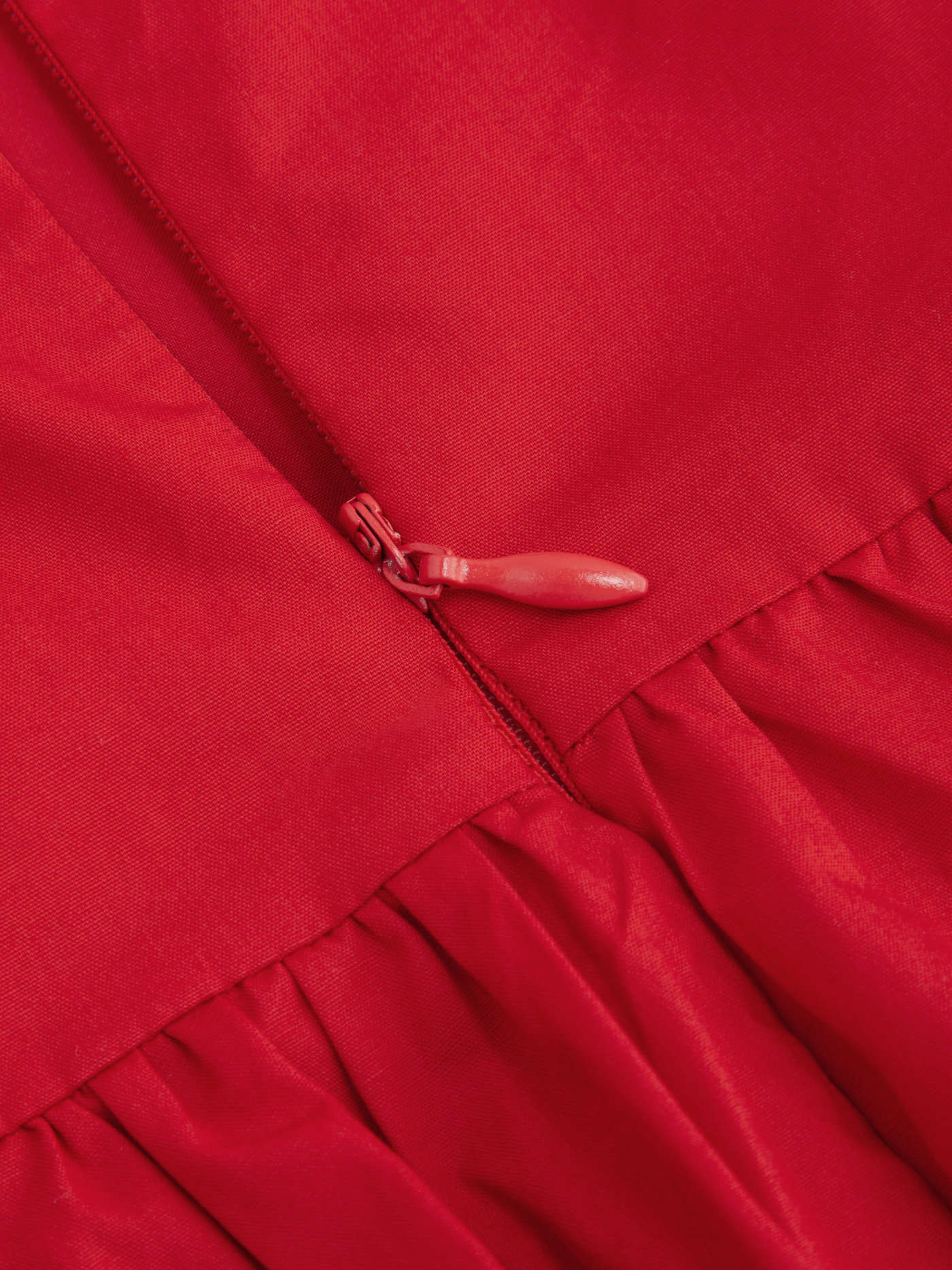 100% Cotton Scoop Neckline Solid Knotted Ruffle Mini Dress | Cider