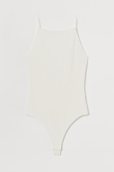 Ribbed Thong Bodysuit | H&M (US + CA)