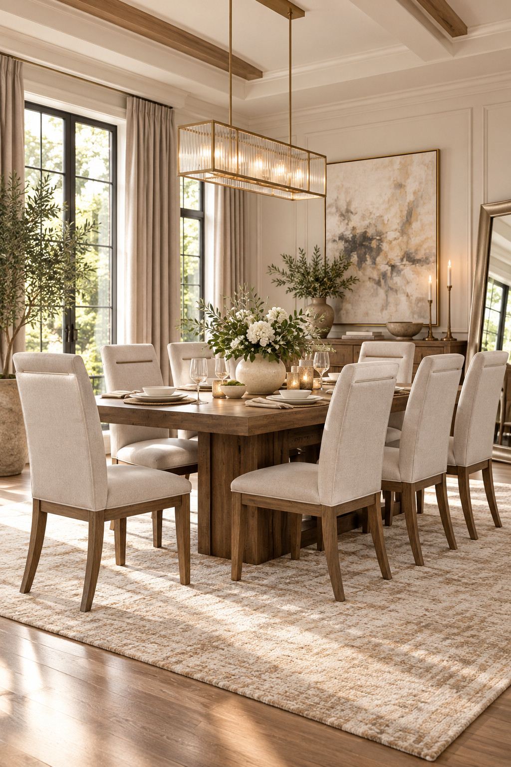 I’m loving how many Wayfair dining sets have that high-end hotel or restaurant feel lately. Think sculptural dining table bases, plush velvet chairs, gold accents, marble-look surfaces, and dramatic dark finishes. If you want your dining room to feel a little more glamorous while still being practical, these styles are definitely worth saving. #LuxuryDiningRoom #GlamDiningRoom #GoldHomeDecor #MarbleDiningTable #VelvetDiningChairs #WayfairFinds #DiningRoomDesign #LuxuryHomeDecor #FurnitureInspo #DiningRoomGoals 

 #LTKSeasonal #LTKHome #LTKSaleAlert