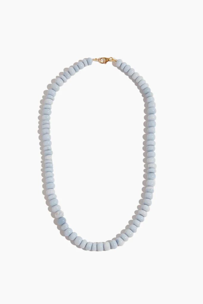 Smooth Candy Necklace in Sea Blue Opal | Hampden Clothing