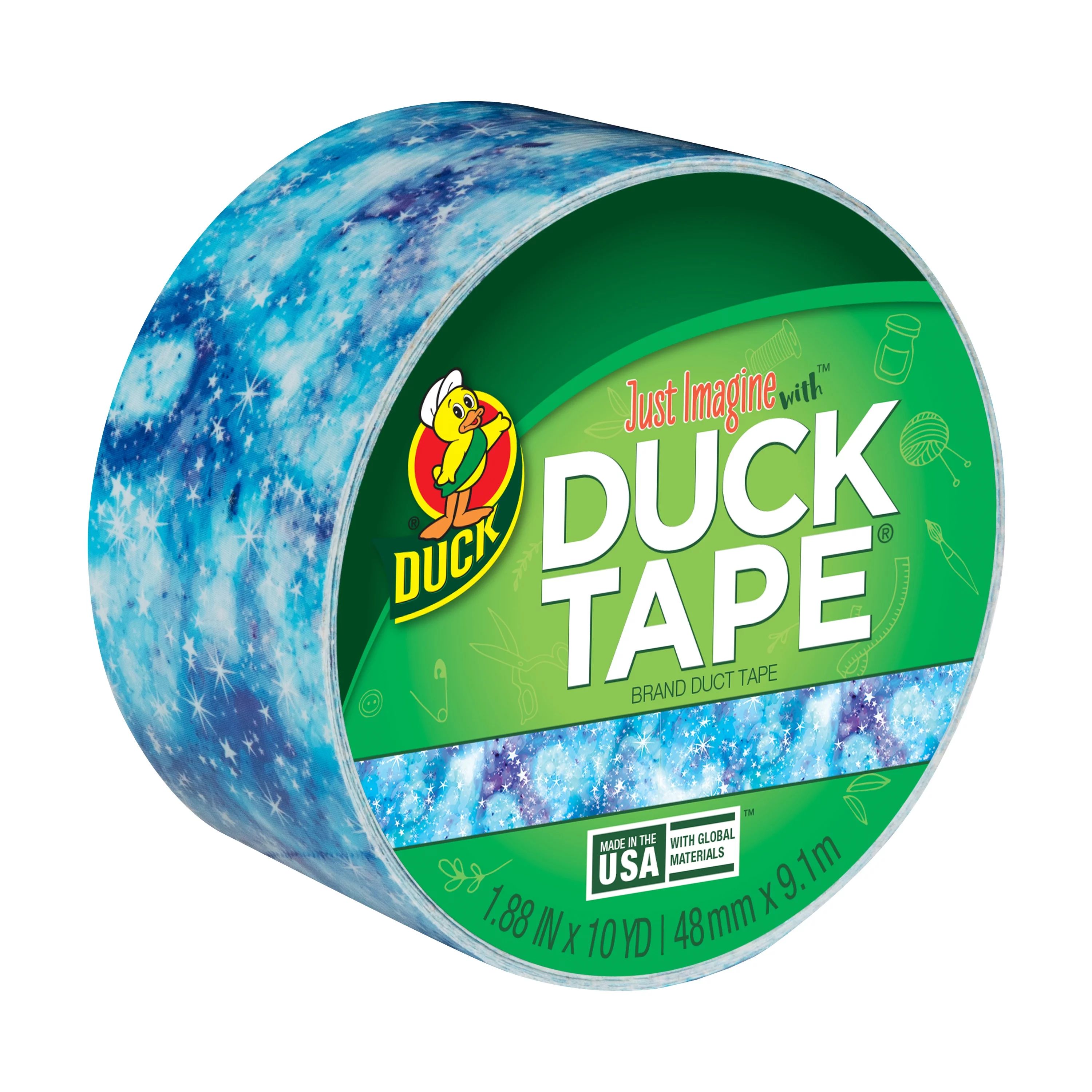 Printed Duck Tape Brand Duct Tape - Starry Galaxy 10 Yards | Walmart (US)