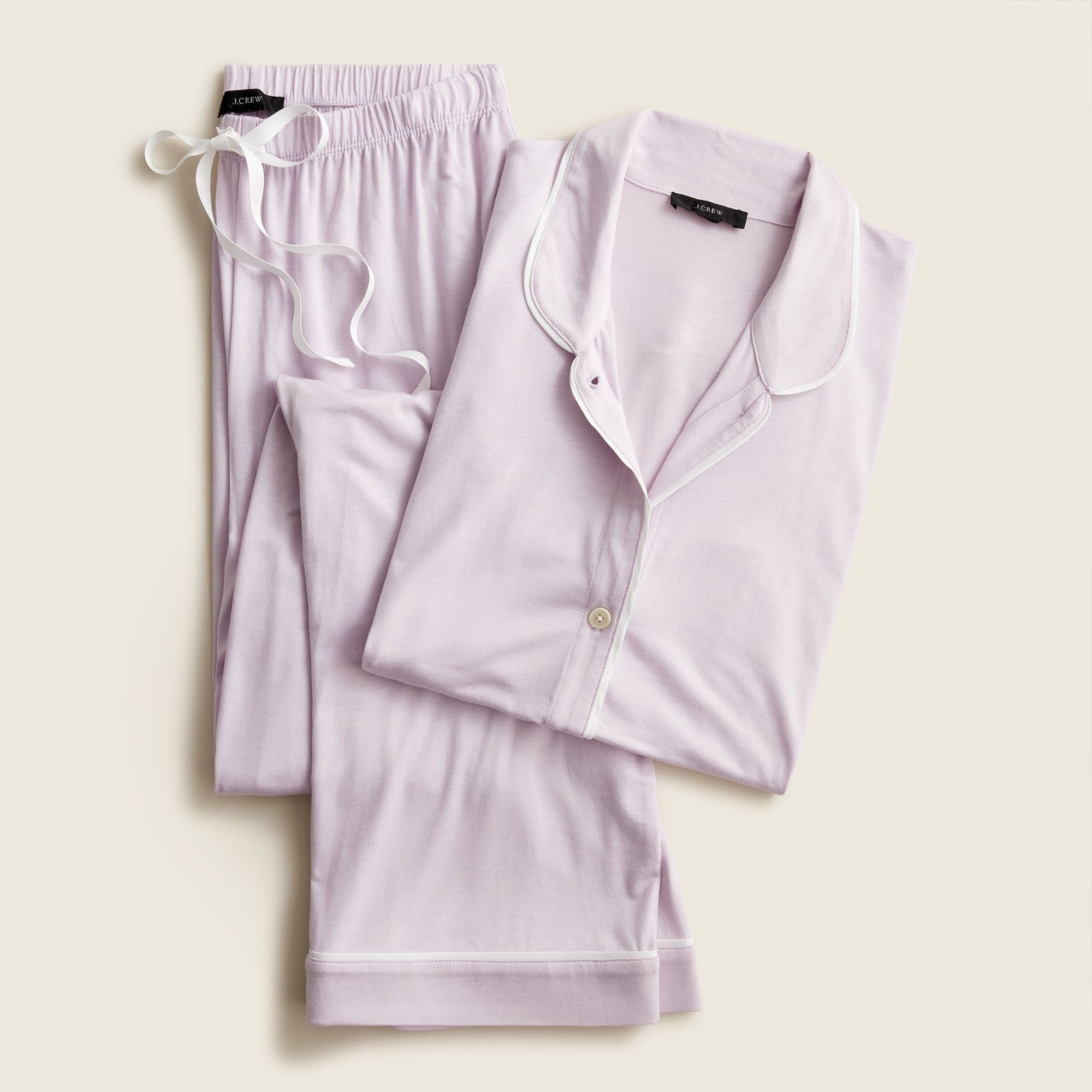 J.Crew: Eco Dreamiest Long-sleeve Pajama Set For Women | J.Crew US