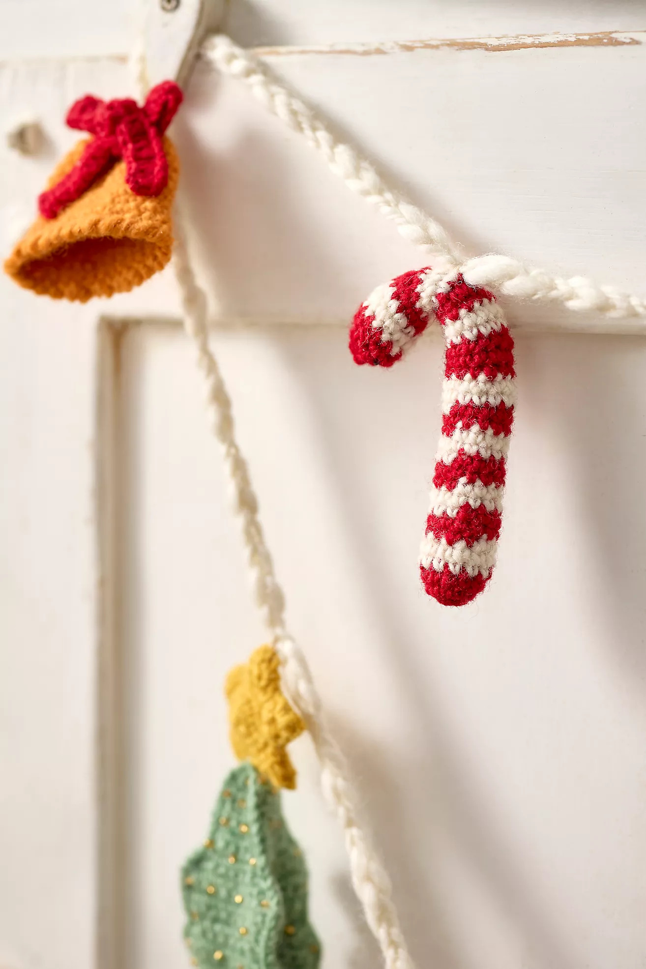 Holiday Icon Knit Garland | Anthropologie (US)