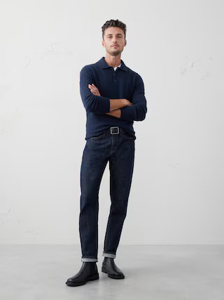 Cozy Sweater Polo | Banana Republic Factory