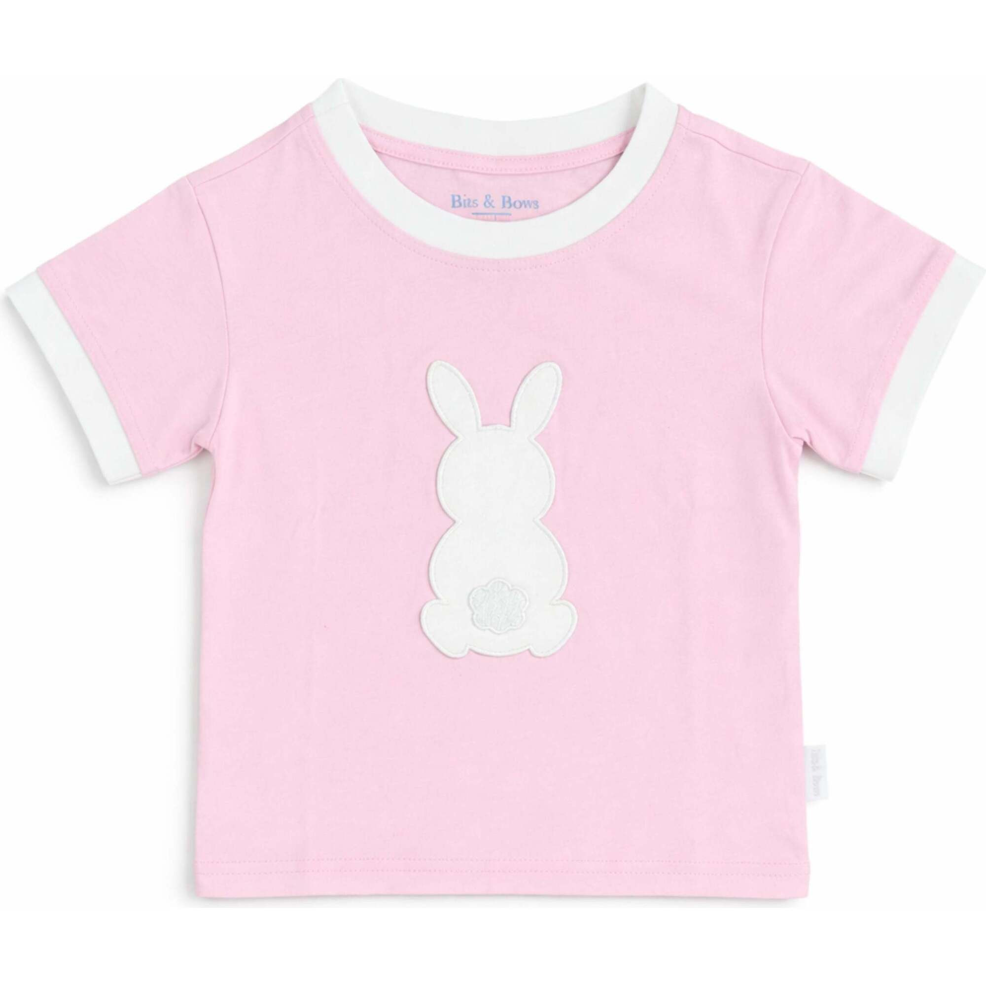 Cottontail Bunny T-Shirt, Pink | Maisonette