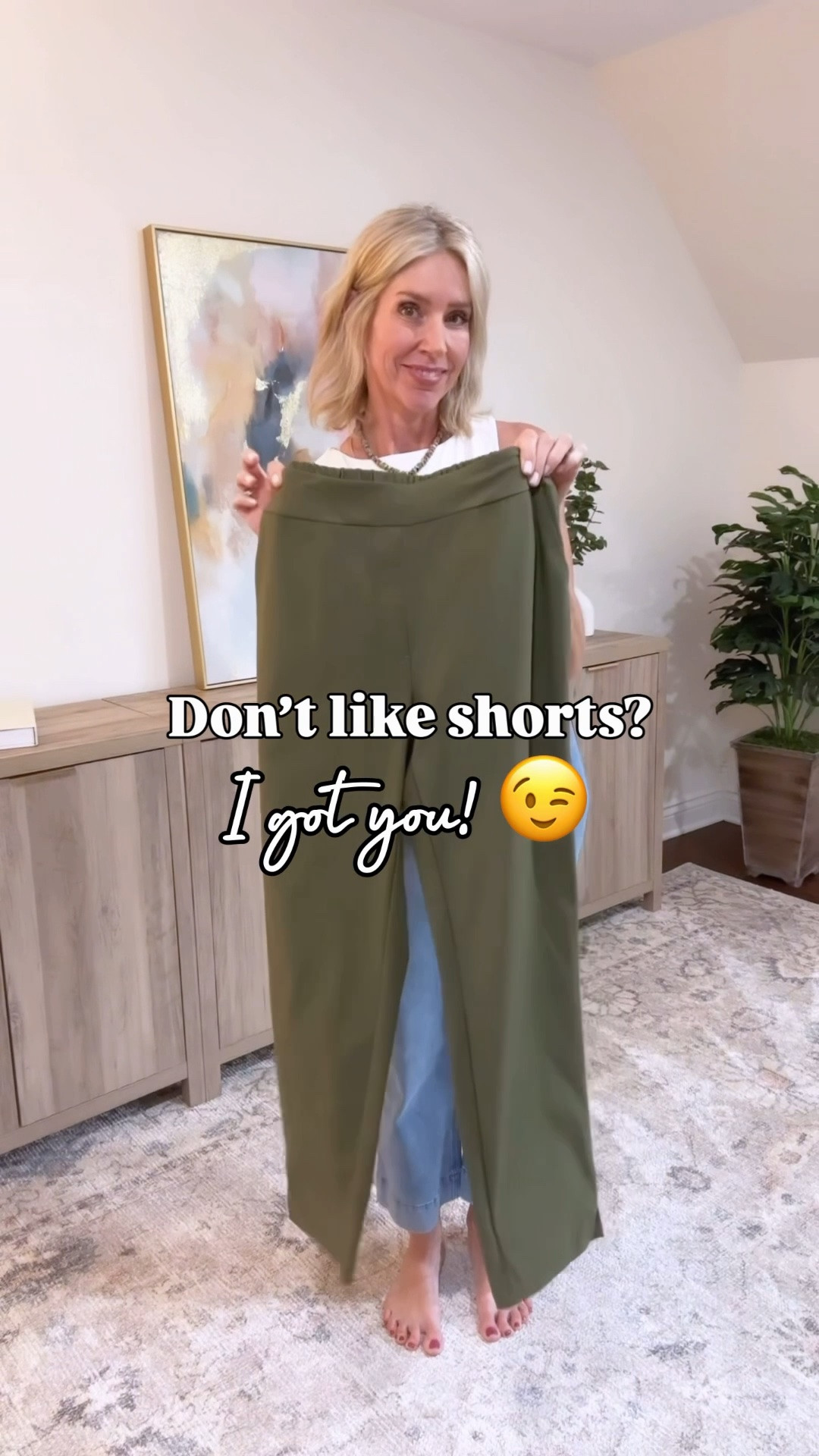 If you don't love shorts, these Amazon lightweight pants are a great alternative! Plus they will keep you nice and cool all summer. 😎 They have a stretchy waistband, super soft fabric, and flattering zip back pockets. 

I sized up to a medium for a roomier fit. They come in 7 sizes and 12 colors

#LTKootd #LTKgrwm #LTKOver40