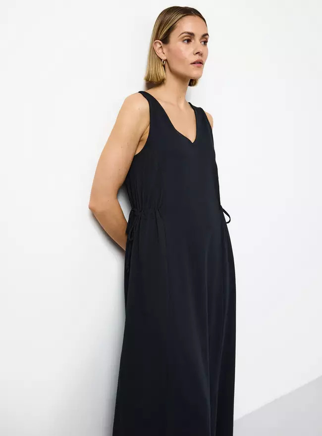 Buy Red Jersey Tie Side Midaxi Dress 14 | Midaxi | Tu | Tu Clothing