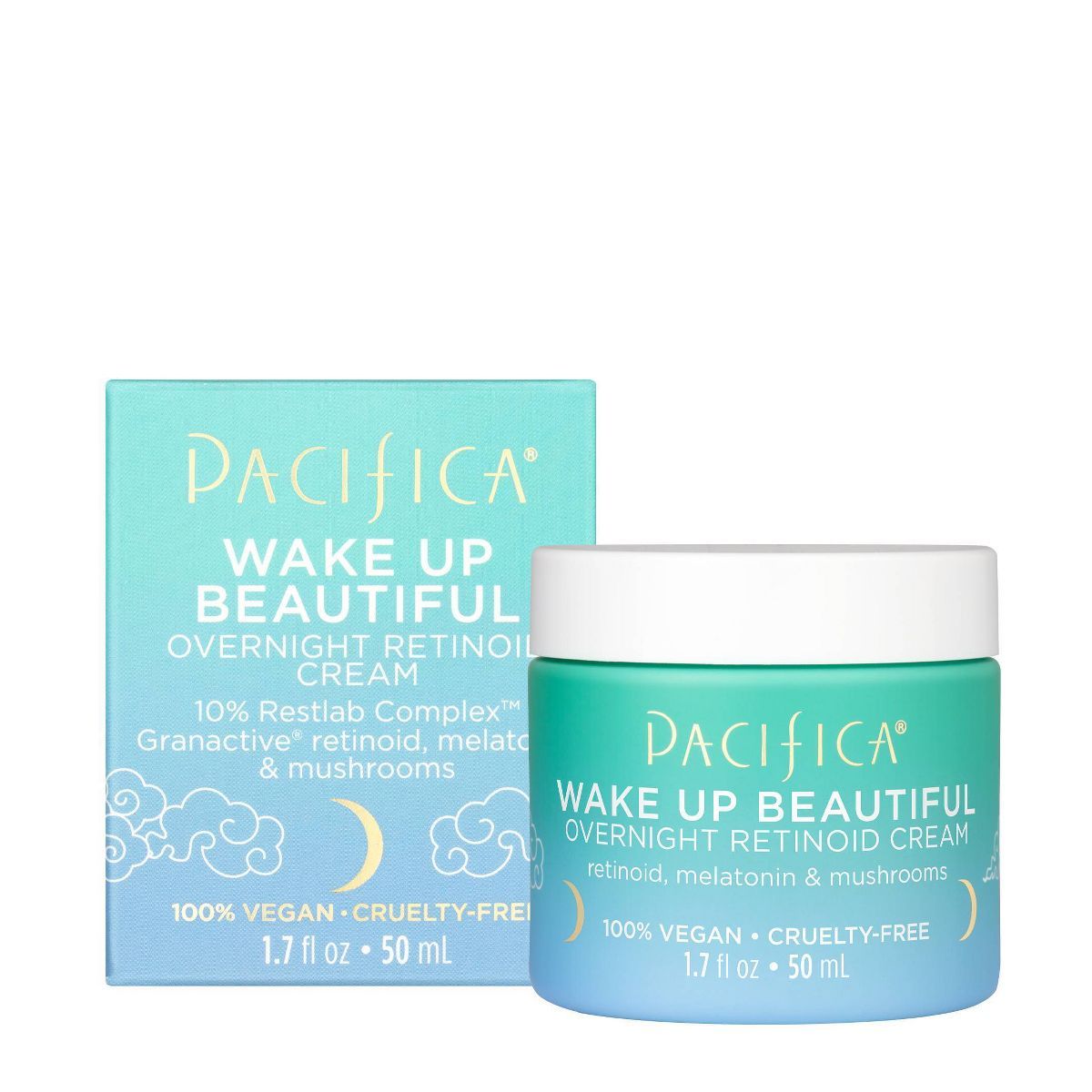 Pacifica Wake Up Beautiful Overnight Retinol Cream - 1.7 fl oz | Target