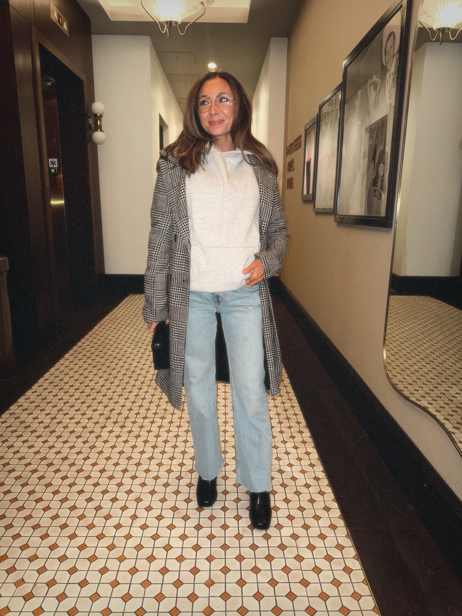 Amazon hoodie (small) and coat (small) and my Abercrombie jeans are 25 short 

#LTKgrwm #LTKmomlife #LTKdayinmylife