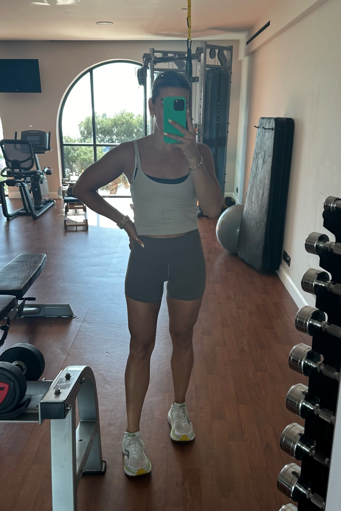 workout ootd 

ok girls I’m vibing & embracing the short shorts - loving the 4” 



#LTKfitness #LTKsummer #LTKstyletip