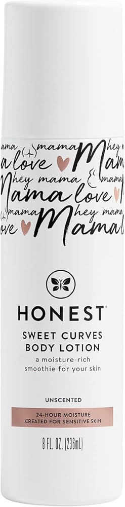 The Honest Company Honest Mama Sweet Curves Body Lotion, 8 Fl Oz | Amazon (US)